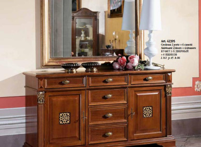 Chest of drawers Sideboard Wardrobe Coat rack Sideboard Italian Furniture Antique Style Wood