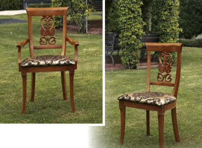 Chair Braun Design Living room Wood Dining room Chairs Upholstery with Armrest