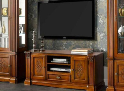 Living room Antique Style Wood Chest of drawers TV cabinet Wardrobe tv Italian Baroque