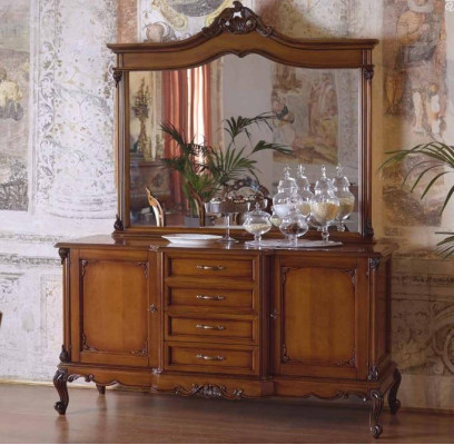 Chest of drawers Sideboard Chests of drawers Sideboard Living room Baroque Sideboard xxl design Solid wood