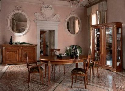 Classic s Dining room Set Oval Table 4 Chairs Armchair Group Suite Set new Solid wood
