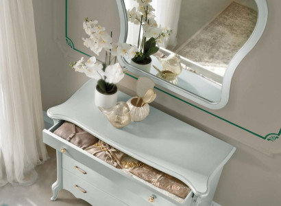Chest of drawers with 4 drawers sideboard white sideboard wardrobe sideboard Kopmmoden