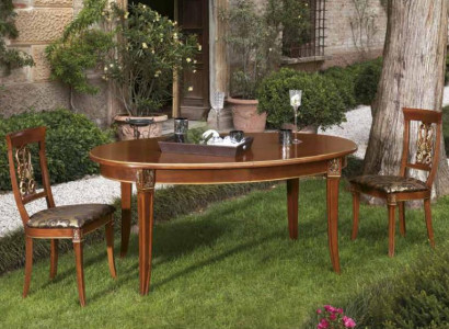 Dining table Table Wood Luxury Tables Baroque Rococo Dining room Antique Style Italy Furniture