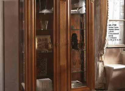 Display case Wardrobe Showcases Living room Show Cabinets Design Baroque Rococo Italy