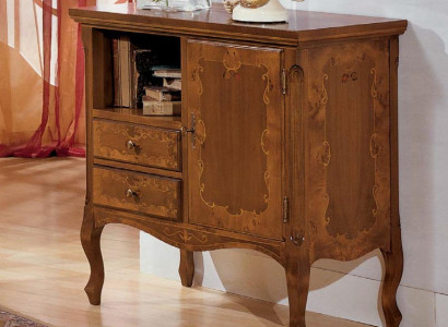 Classic Chest of drawers Wardrobe Wood Cabinets Furniture Consoles Italian Furniture Brown