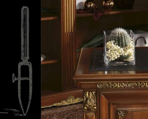Office Bookcase xxl Filing cabinet Noble Luxury Furniture Style Antique Wardrobe Solid wood