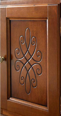 Classic Living room Display case Sideboard TV cabinet Shelf Walls Wardrobe 3pcs. Solid wood