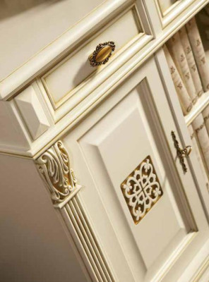 Chest of drawers Sideboard Wardrobe Sideboard Coat rack Italian Furniture Antique Style Wood