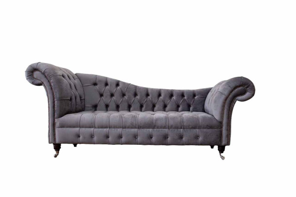 Chesterfield 3 Seater Design Couch Sofa Upholstery Seat Fabric Luxury Couches
