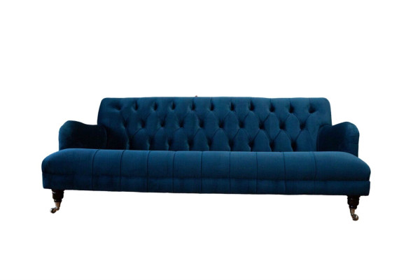 Chesterfield Design Luxury Upholstery Sofa Couch Seat Suite Textile new