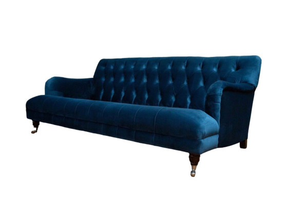 Chesterfield Design Luxury Upholstery Sofa Couch Seat Suite Textile new