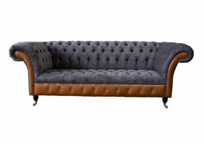 Design Sofa 3 Seater Chesterfield Couch Upholstery Sofas Three Seater new