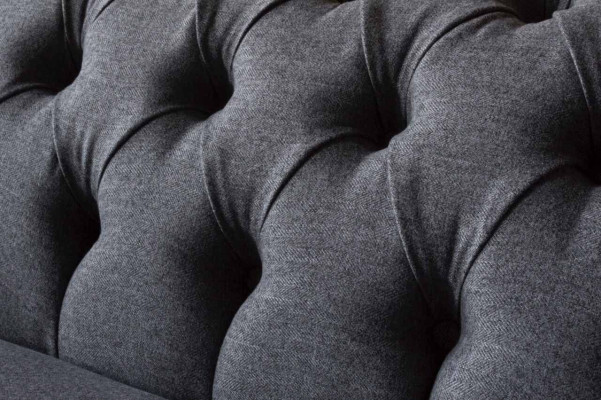 Chesterfield Sofa 3 Seater Couch Upholstery Luxury Textile Couches Sofas