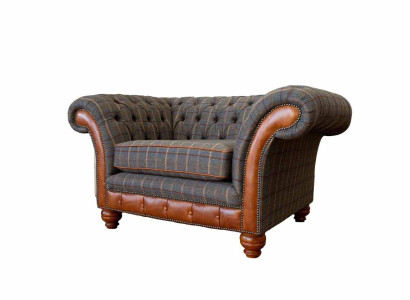Armchair Sofa 1 Seater Couch Designer Textile Sofas Upholstery Wing Chair new