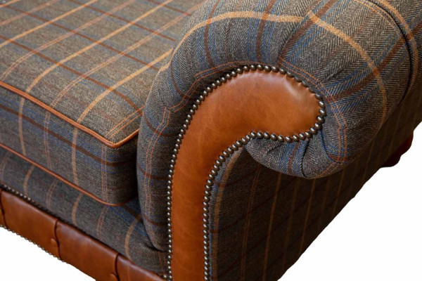Armchair Sofa 1 Seater Couch Designer Textile Sofas Upholstery Wing Chair new