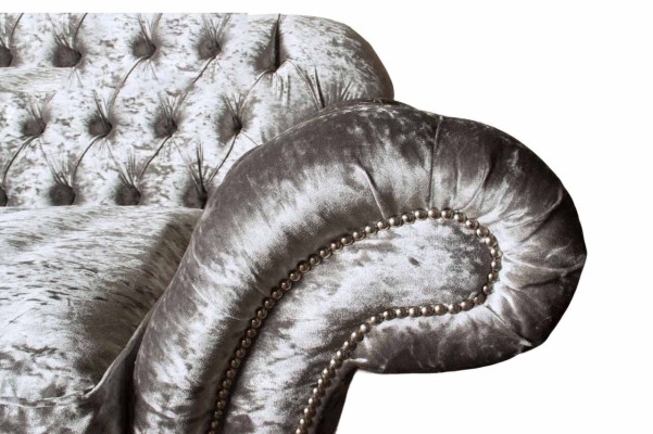 Chesterfield Upholstery Textile Sofa 2 Seater Sofa Design Luxury Fabric Sofas