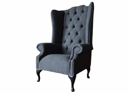 Armchair Single Seater Chesterfield Couch Furniture Luxury Furniture Wing Chair new