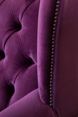 Chesterfield Design Armchair Upholstery Couch Wing Chair Couches 1 Seater