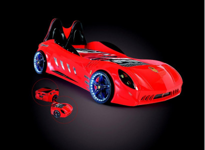 Bedroom Childrens bed Beds Children Room Car Children's furniture Red new