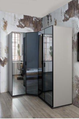 Youth room set bed corner cabinet bedside table desk furniture 4 pieces new