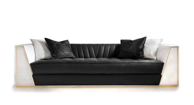 Three Seater Couch Upholstery Furniture Leather Sofa Couches Furniture Living room 3er