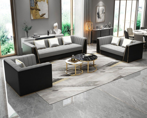 Sofa set 3 2 1 Seater Set Design Sofa Upholstery Couches Couch Modern