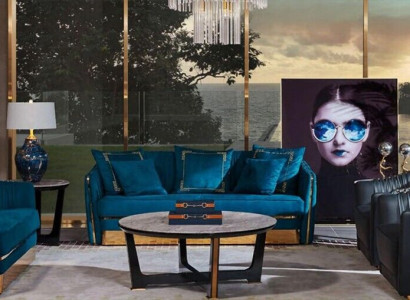 Sofa set 5 pieces. Set Sofa Seater Coffee table Couch Modern Sofas Leather sofa