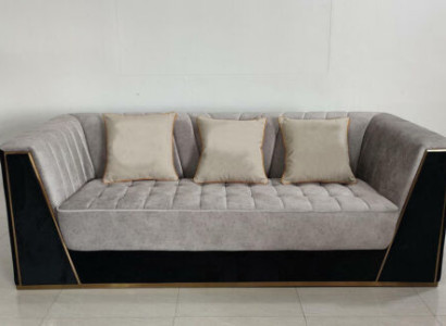 Sofa 3 Seater Sofas Luxury Textile Couches big Upholstery Designer Furniture three seater