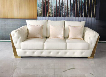 Three Seater Couch Furniture Furnishings Chesterfield Medusa Luxury Furnishings