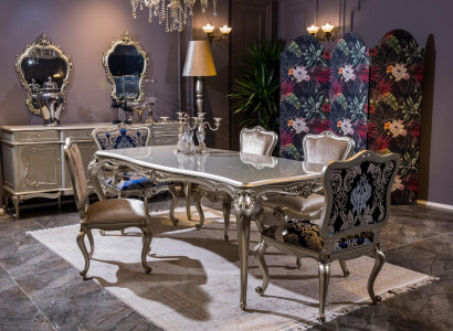 Table Luxury Dining room table Dining room wooden table Tables Art déco Furniture