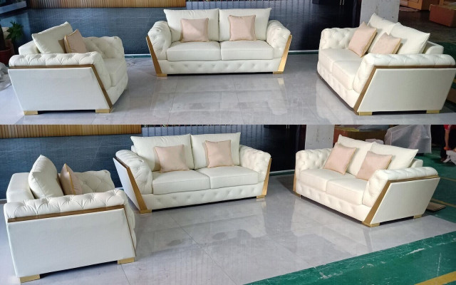 Sofa Couch Suite Furniture 3 pcs. Set of sofa furniture furnishings couches
