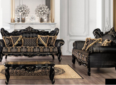 Sofa set 3+3 Seater Sofa Armchair Sofas Luxury Suite Set Polyester Fabric new