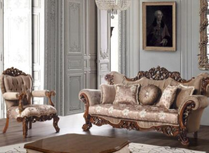 Sofa set 3+1 Armchair Seater Coffee table Sofa new Sofas Set Style Art Deco
