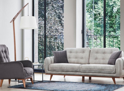 Sofa Couch 3+1 Seat Sofa set Couches Upholstery Furniture Sofas Set Group