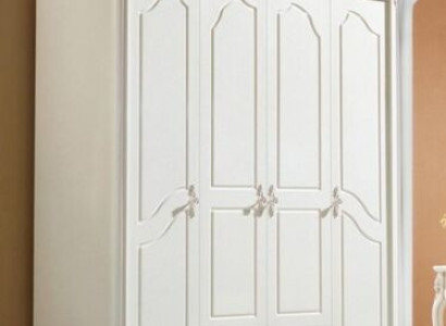 Classic r Wardrobe Wardrobe White Cabinets Bedroom Wood new