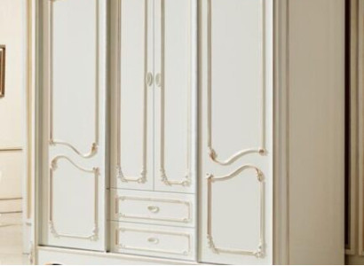 Classic r Wardrobe Furniture Wood Cabinets Bedroom White Wood