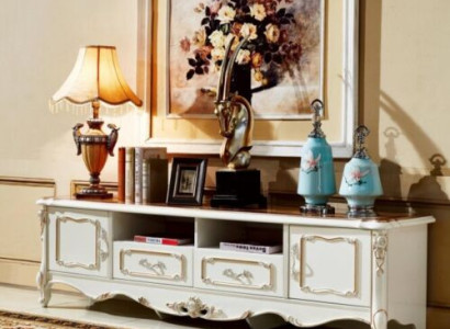 TV cabinet stand sideboard chest of drawers living room chests of drawers wood baroque rococo