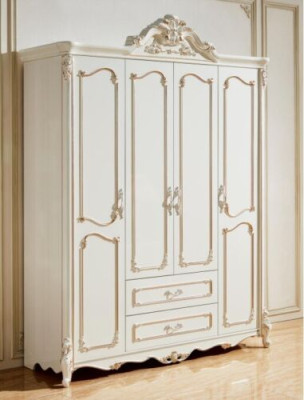Clothes cupboards Bedroom White Wardrobe Wardrobe Wood Furniture