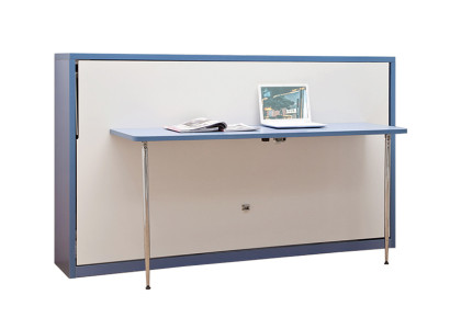 Office Bed Guest Beds Wardrobe with Table Wall Bed Murphy Beds Wardrobe Wood new