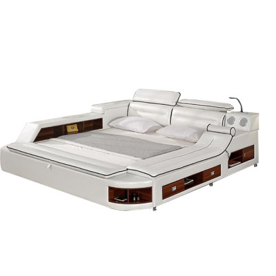Multifunction s Bed Double Beds Hotel xxl big Upholstery Beds USB Sound