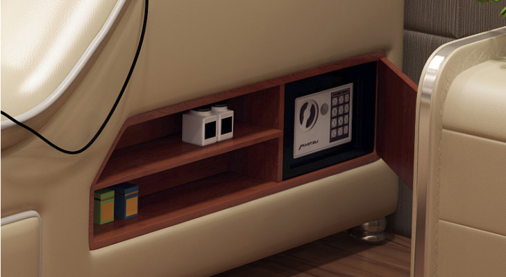 Bed Multifunction Safe Heat Lounger USB Sound Double Beds Function new