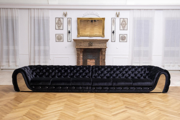 Sofas 6 Seater Textile Big Xxl Living room Fabric new Sofa Couch Upholstery Furniture