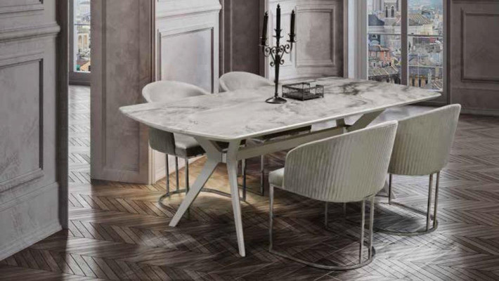 Dining set Dining table Table Chair Set 4x Chairs Dining room Suite Tables 5pcs.