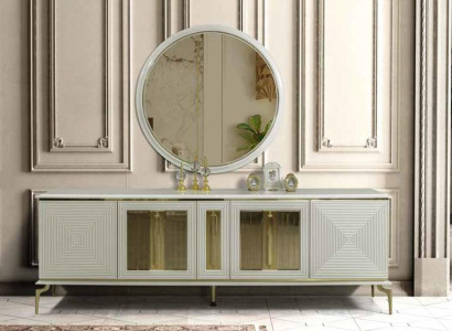 Helle Chest of drawers xxl Big Wardrobe Chests of drawers 220cm Sideboard xxl Sideboard