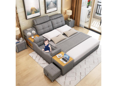 Bed frame Beds 180x200cm Hotel Multifunction Bed Double beds