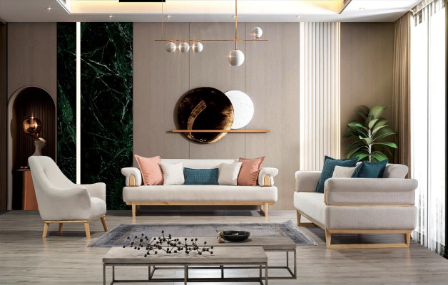Luxury Three Seater White Sofa 3 Seater Sofas Design Modern Design Furniture