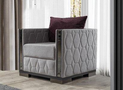 Armchair Single Seater Furniture Living room Couch Sofa Relax Mirror Elements