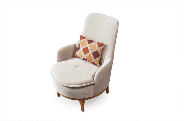 Armchair 1 Seat Textile Lounge Luxury new Armchair Design Armchair Modern new