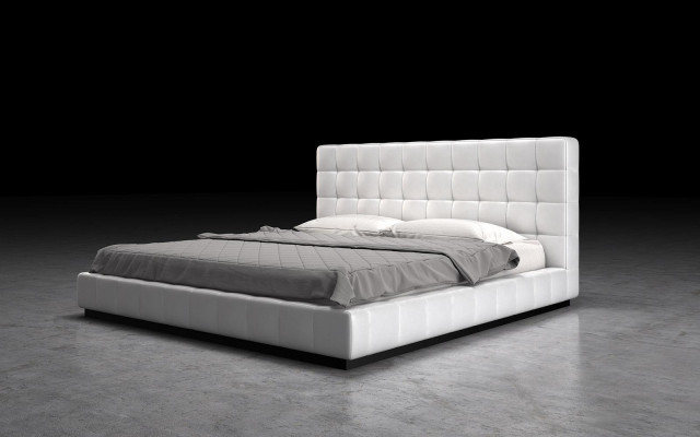 Modern Frame Luxury Sleep Room Beds Hotel Design Leather Bed