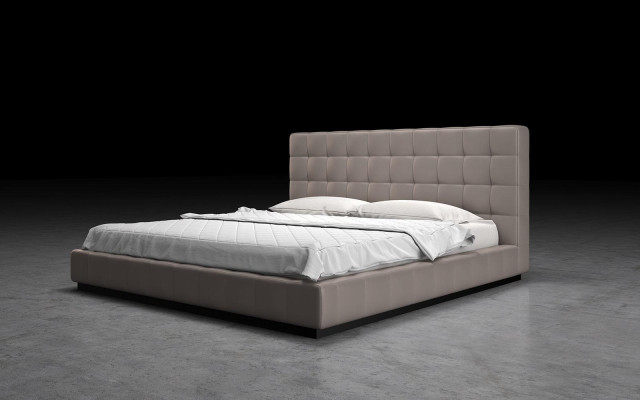 Modern Frame Luxury Sleep Room Beds Hotel Design Leather Bed